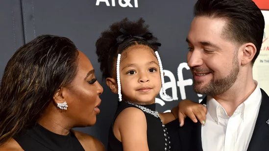 Alexis Ohanian talks to daughter Olympia, 4, about being a 'business dad'
