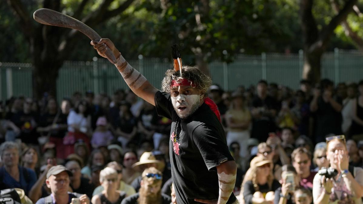 Australia Day focuses on the recognition of black people in the Constitution 