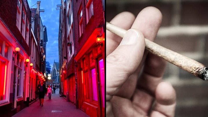 Amsterdam bans smoking cannabis on Red Light District streets to stop 'harassment'
