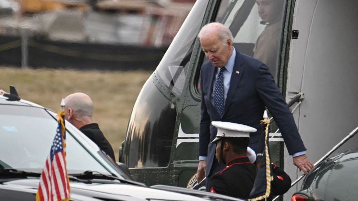 The skin lesion removed from Biden's chest was cancerous, the doctor said Friday, adding that no further treatment was needed.