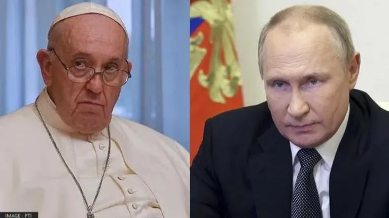 Vladimir Putin congratulates Pope Francis on 10th anniversary of his election