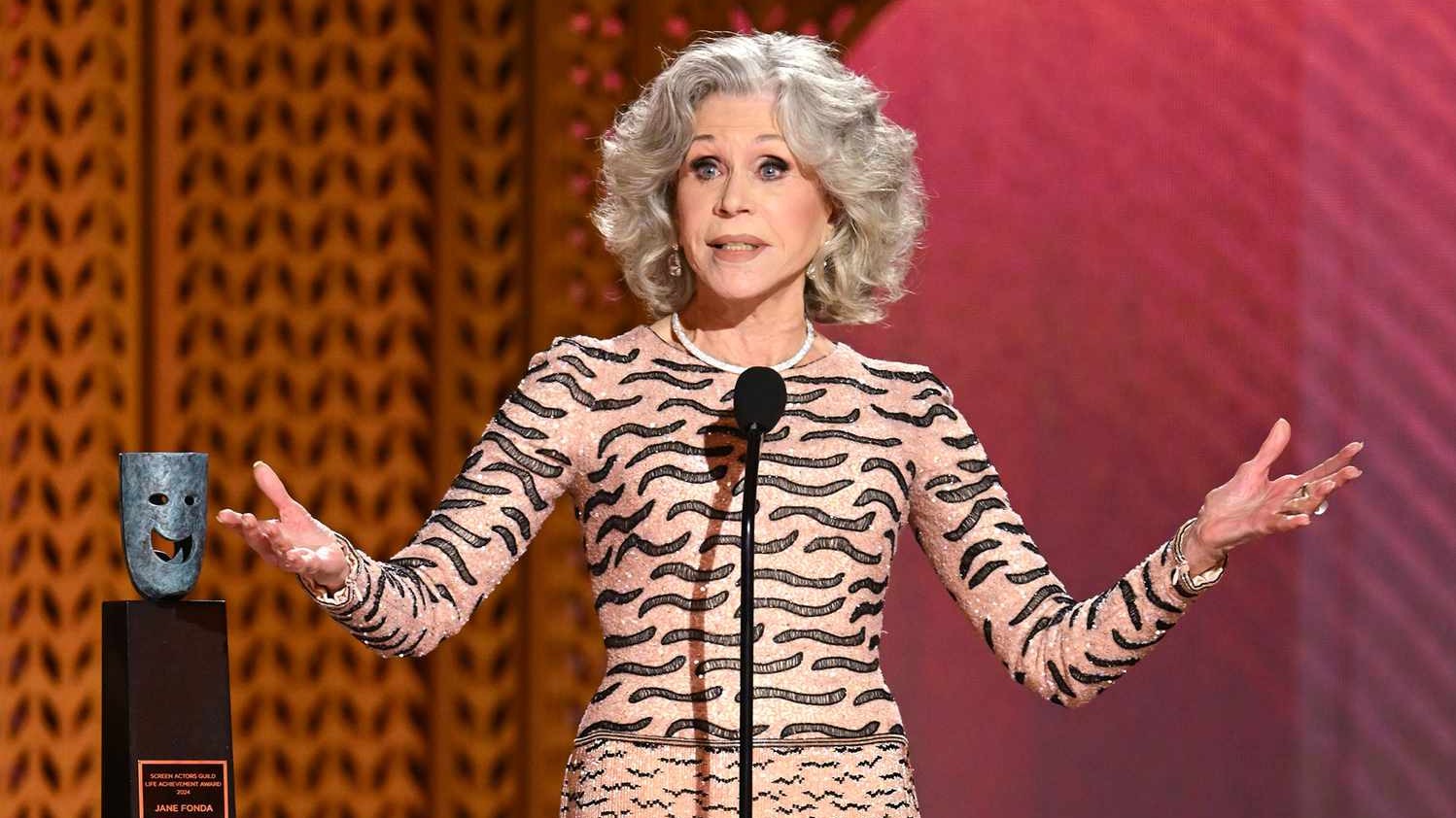 Jane Fonda Receives Prestigious 2025 SAG Life Achievement Award
