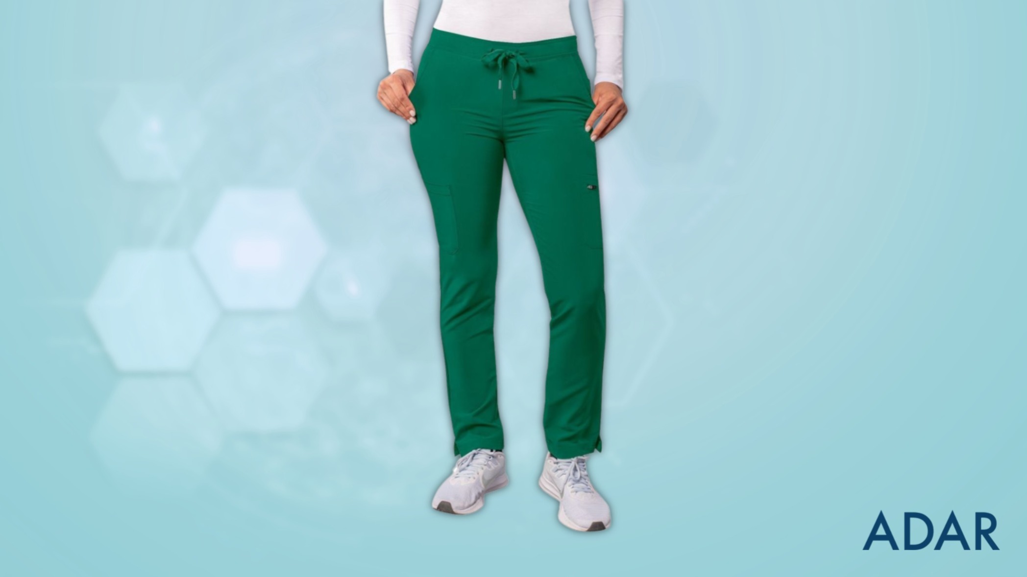 Skinny Leg Cargo Pant for Women : Adar Uniforms