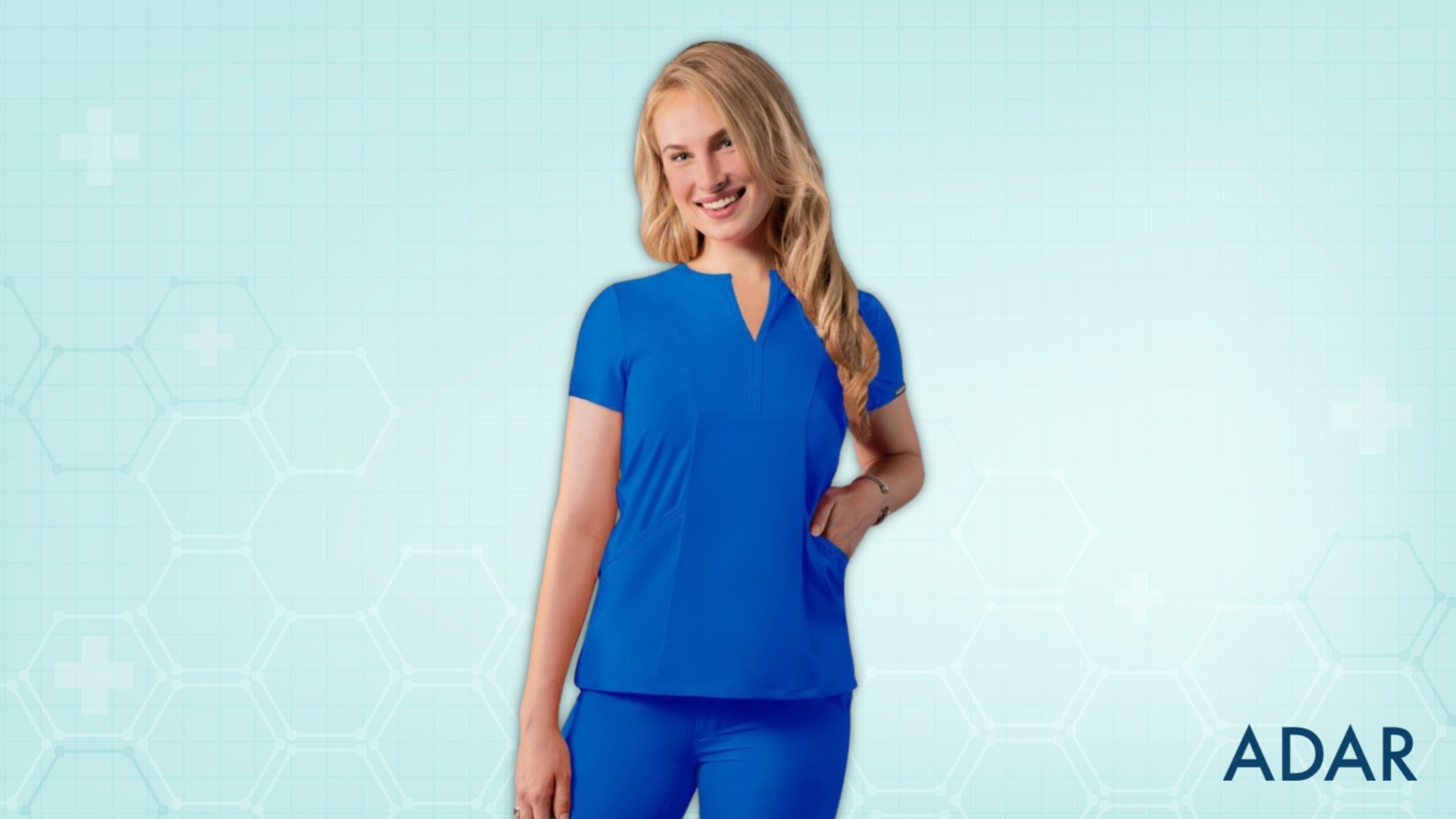 Go Higher Scrub Set for Women : Adar Uniforms