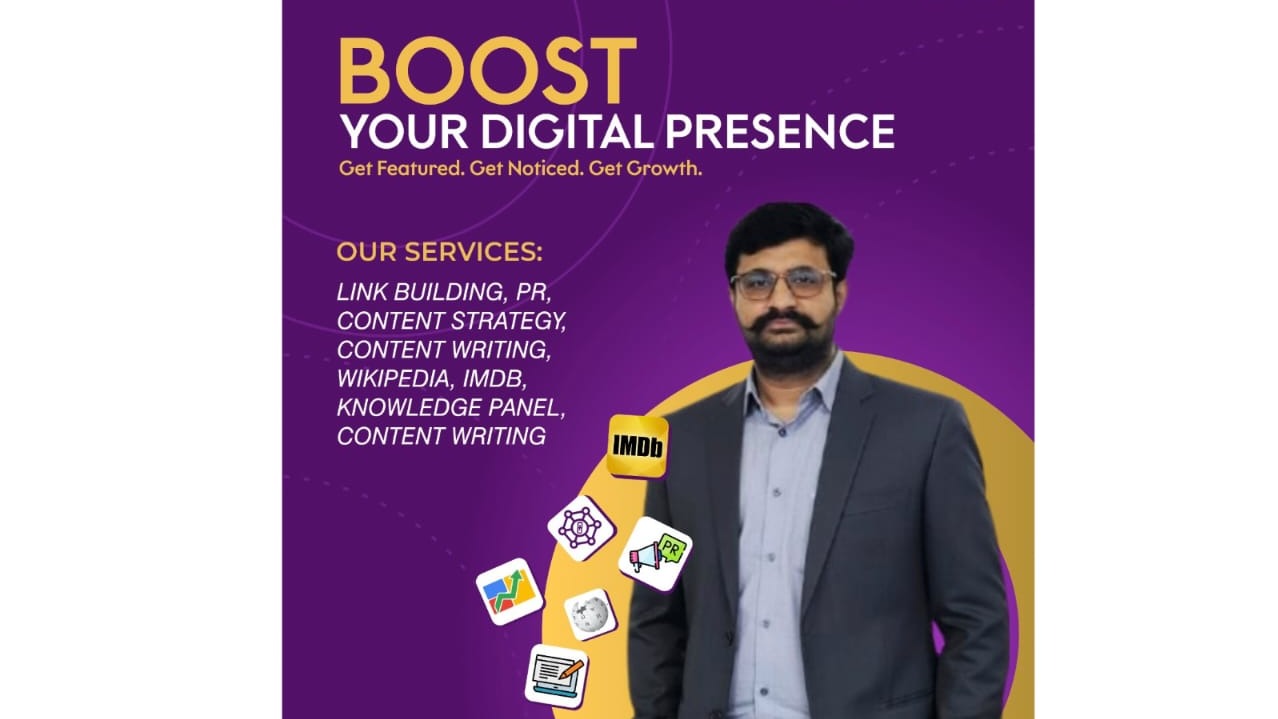Meet best
link-building expert, Rajasi
Media helps businesses thrive.