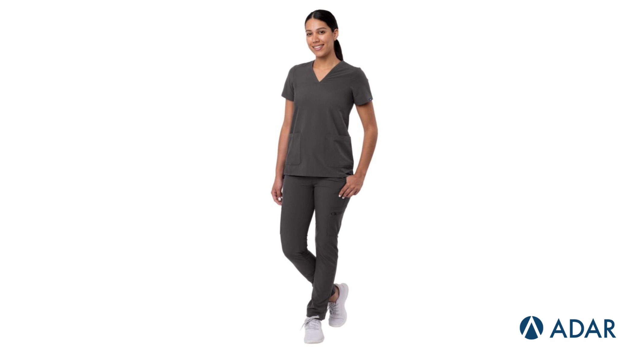 Pewter Scrubs Sets & Uniforms for Doctors & Nurses by Adar Uniforms