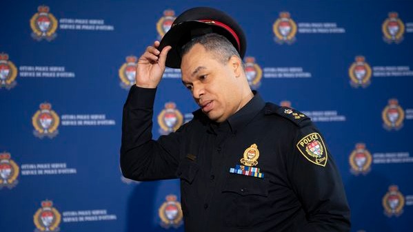 Ottawa police chief has resigned amid protests over his tenure.