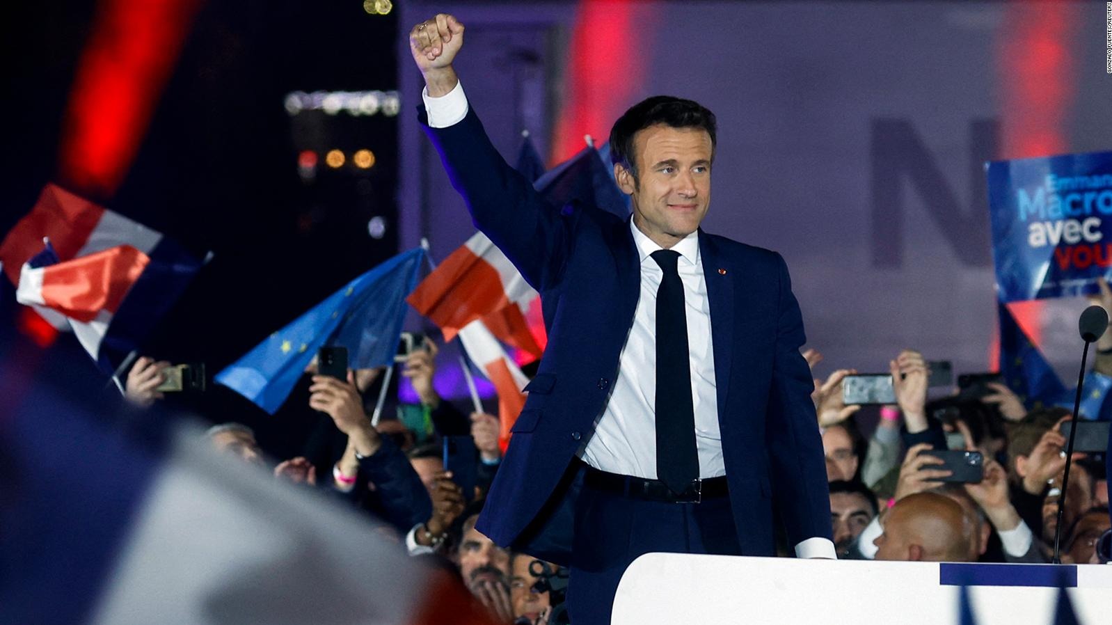 Macron defeats Le Pen also promises to unite a divided France