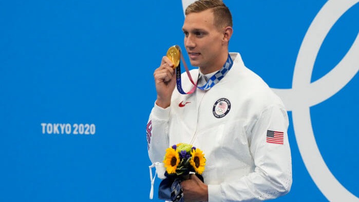 Caeleb Dressel says he's disappointed with Tokyo's performance despite gold
