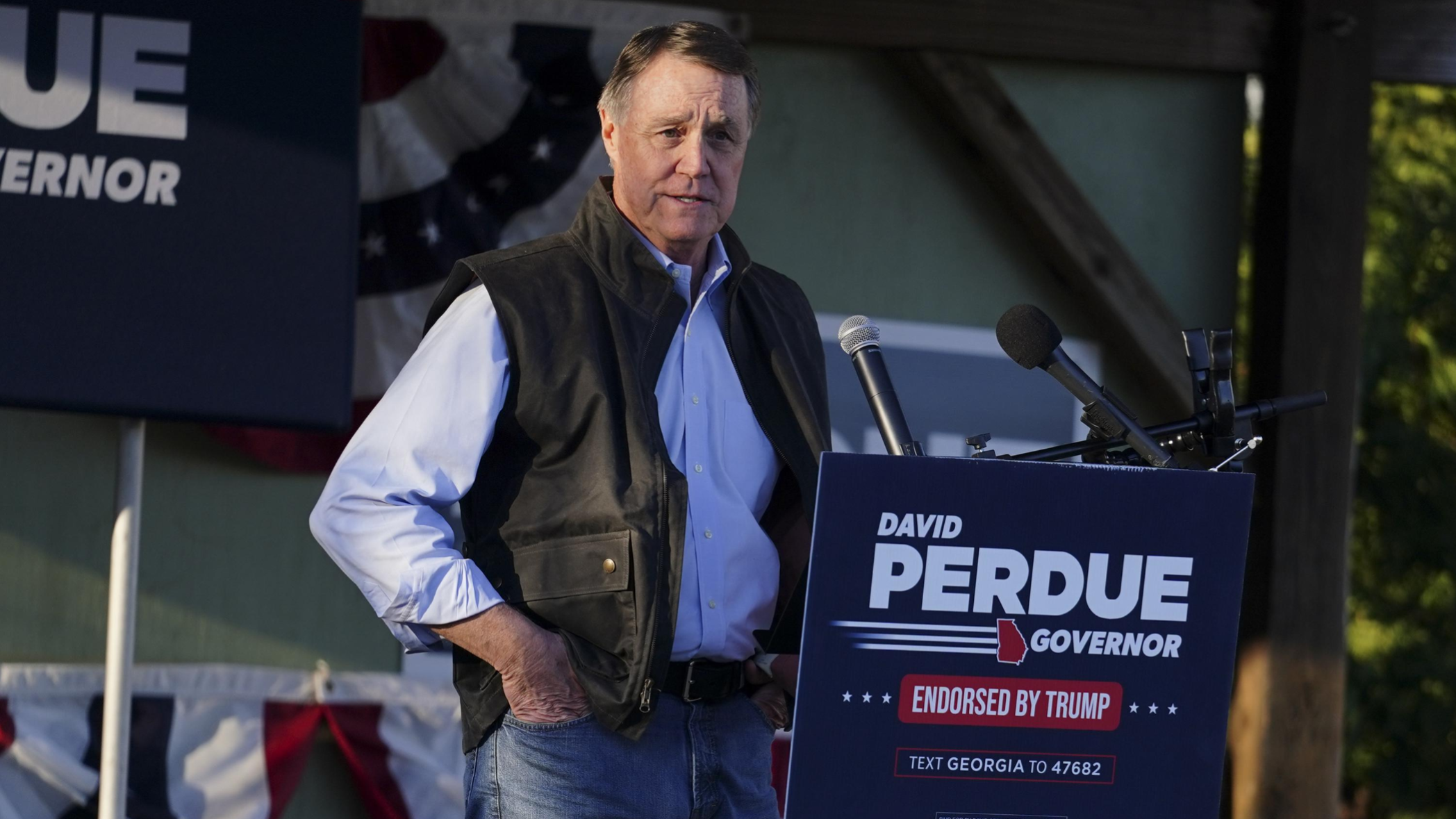 Fact: David Perdue's new TV commercial tells two election lies at once